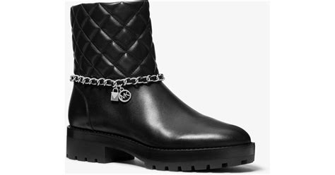 michael kors elsa boot|michael kors elsa chain boots.